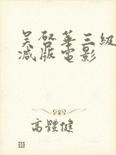 吴启华三级未删减版电影