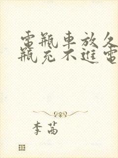 电瓶车放久了电瓶充不进电怎么办