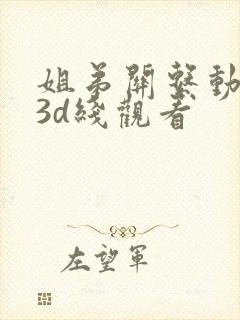 姐弟关系动漫在3d线观看