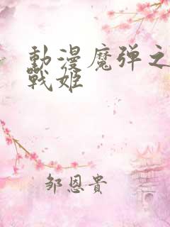 动漫魔弹之王与战姬