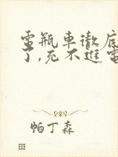 电瓶车彻底没电了,充不进电