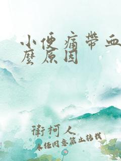 小便痛带血是什么原因