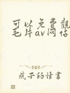 可以免费观看的毛片av网站