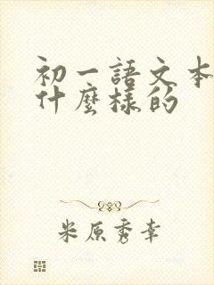 初一语文本子用什么样的