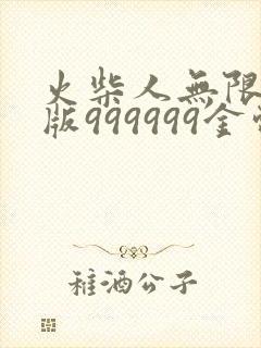 火柴人无限钻石版999999金币