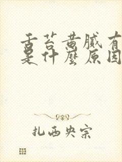 舌苔黄腻有齿痕是什么原因