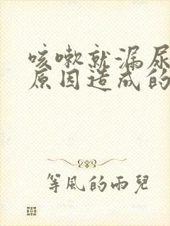 咳嗽就漏尿什么原因造成的