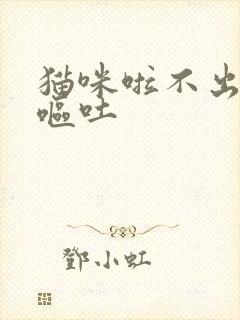 猫咪啦不出尿还呕吐