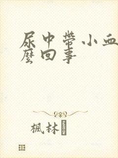 尿中带小血块怎么回事