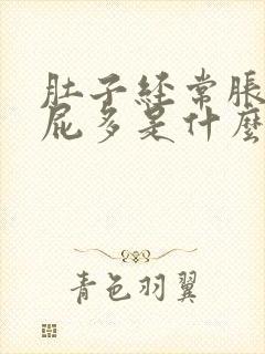 肚子经常胀气放屁多是什么原因