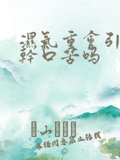 湿气重会引起口干口苦吗