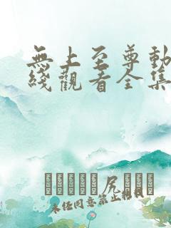 无上至尊动漫在线观看全集免费播放
