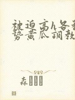 被迫高h各种姿势黄瓜调教男男