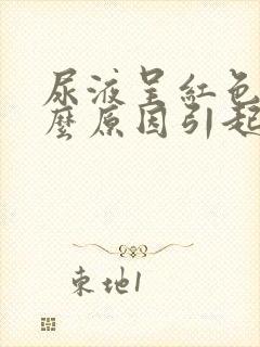 尿液呈红色是什么原因引起的