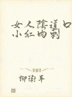 女人阴道口长个小红肉刺