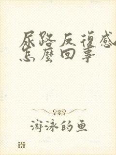 尿路反复感染是怎么回事