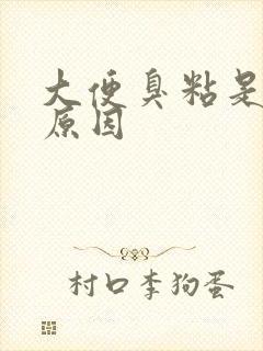 大便臭粘是什么原因