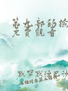 第九部的检察官免费观看