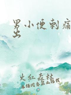 男小便刺痛尿不出