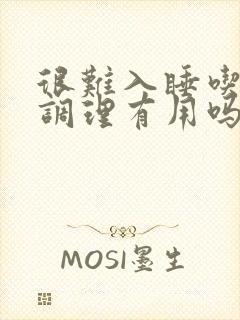 很难入睡吃中药调理有用吗