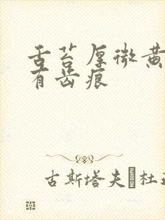 舌苔厚微黄舌边有齿痕