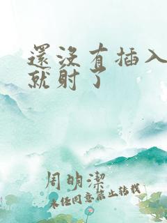 还没有插入阴道就射了