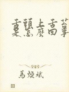 舌头上舌苔发白是怎么回事