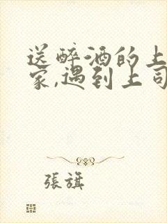 送醉酒的上司回家,遇到上司的老婆刚