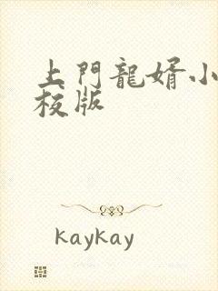 上门龙婿小说精校版