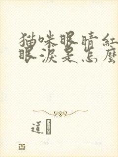 猫咪眼睛红肿流眼泪是怎么回事