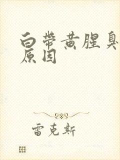 白带黄腥臭什么原因