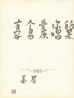 有个爱你的人不容易原唱是谁