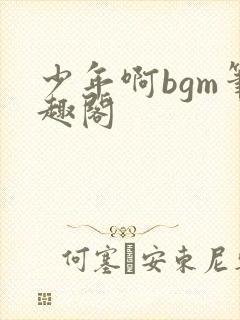 少年啊bgm笔趣阁