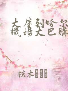 大庆到哈尔滨的机场大巴购票