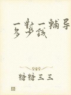 一对一辅导初中多少钱