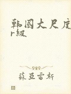 韩国大尺度电影r级