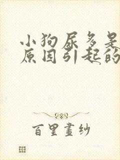 小狗尿多是什么原因引起的