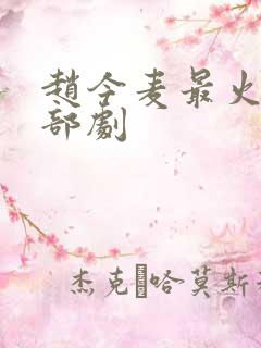 赵今麦最火的三部剧