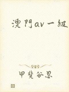 澳门av一级片