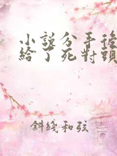 小说分手后我嫁给了死对头的前男友全文