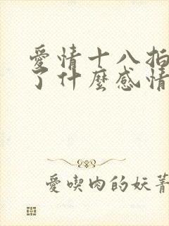 爱情十八拍表达了什么感情
