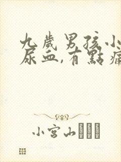 九岁男孩小便有尿血,有点痛