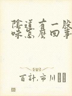 阴道有一股恶臭味怎么回事