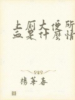 上厕大便所拉出血是什么情况女