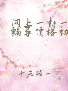 网上一对一在线辅导价格初中