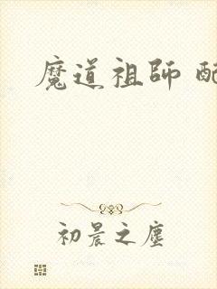 魔道祖师 配音