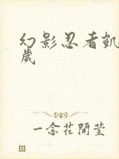 幻影忍者凯多少岁