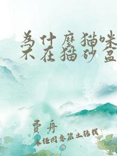 为什么猫咪突然不在猫砂盆拉屎拉尿