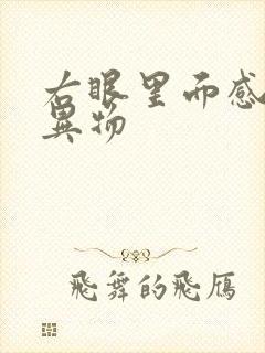 右眼里面感觉有异物