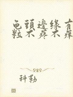 龟头边缘有小肉粒不疼不痒